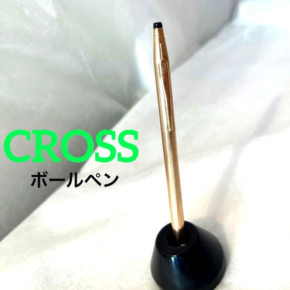 CROSS Official Fine Ballpoint Pen with metal body, oil-based ink, solid color, 13 cm length