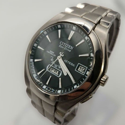 Citizen ATTESA SBXY125 Solar Men's Watch — Japanese