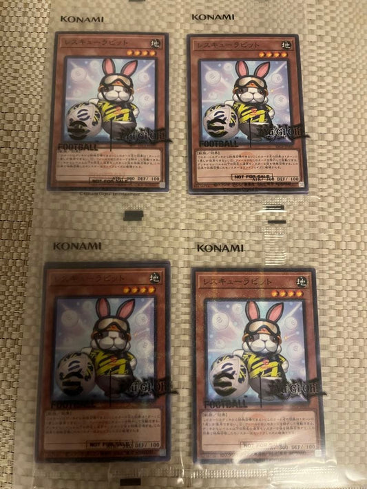 Yu-Gi-Oh Yu-Gi-Oh! eFootball Rescue Rabbit Neymar Collaboration Card — Japanese
