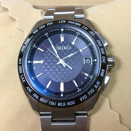 SEIKO BRIGHT Solar Men's Watch — Japanese