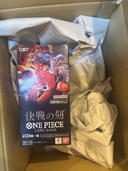 One Piece New Sealed One Piece Card Game Decisive Battle Box — Japanese