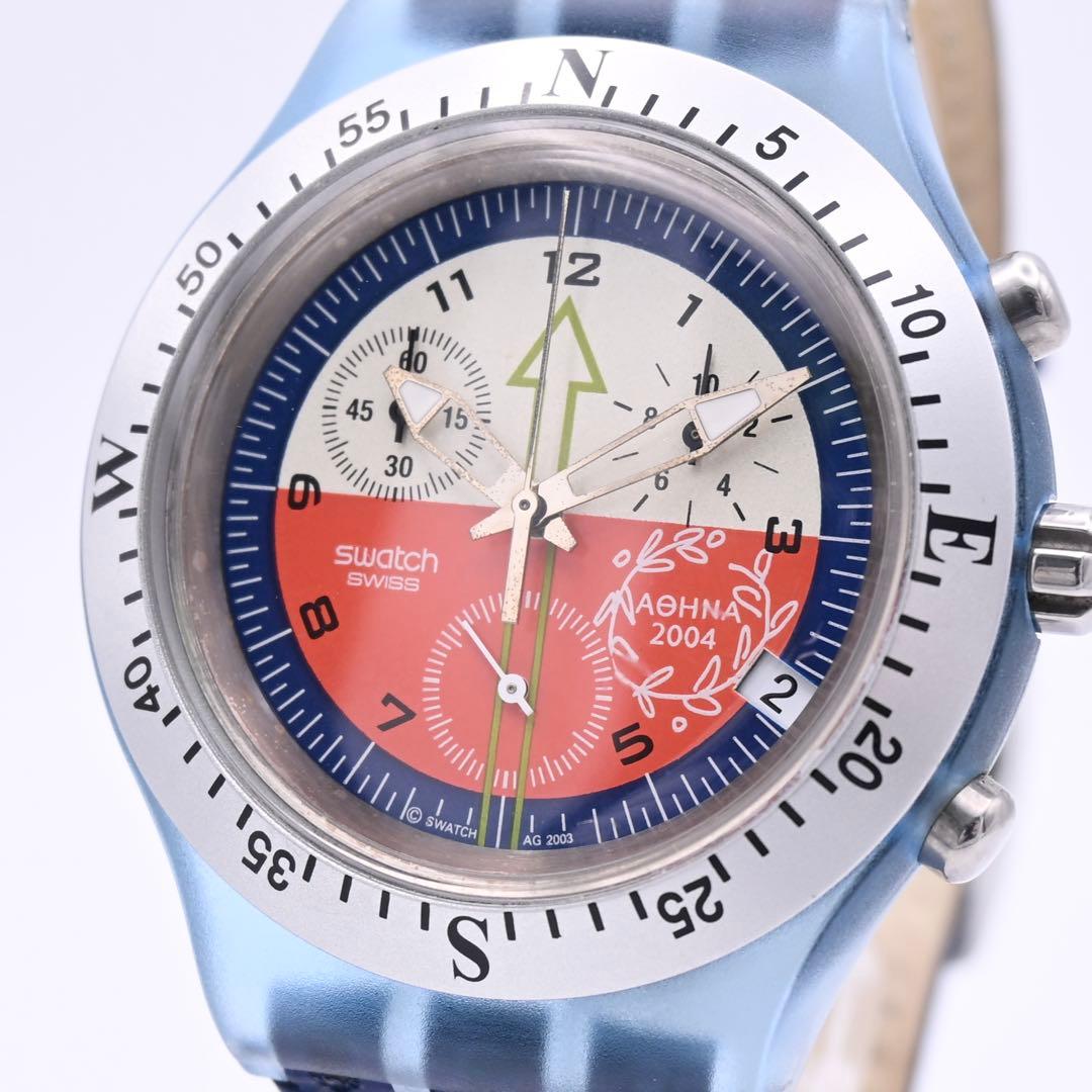 swatch Chronograph SBTR009 Quartz Men's — Japanese