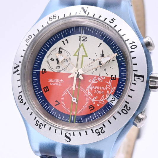 swatch Chronograph SBTR009 Quartz Men's — Japanese