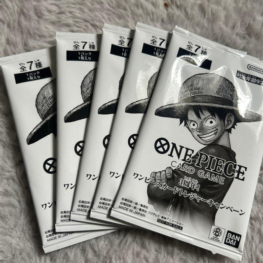 One Piece One Piece Card Game Treasure Campaign Unopened Pack — Japanese