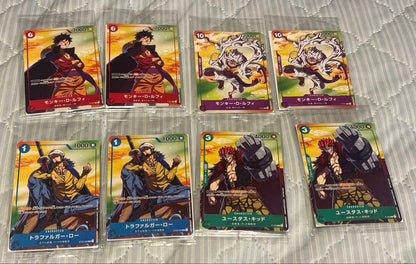 One Piece Unopened One Piece Card Game Seven Eleven Promo Card 8-Pack Set Pack — Japanese