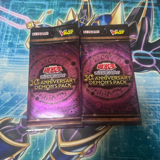Yu-Gi-Oh Yu-Gi-Oh! 30th ANNIVERSARY DEMON'S PACK Pack — Japanese