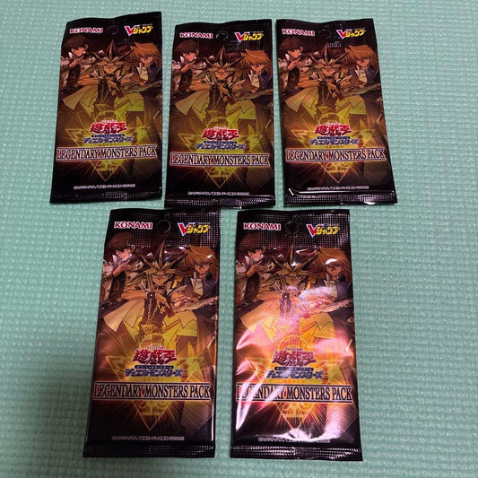 Yu-Gi-Oh Yu-Gi-Oh! Legendary Monsters Pack 5P Pack — Japanese