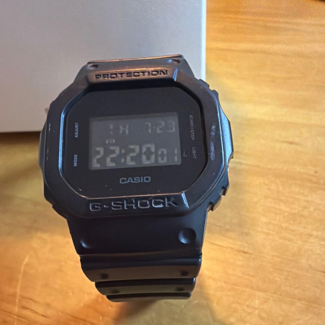 CASIO DW-5600BB-1JF Digital Men's Watch — Japanese