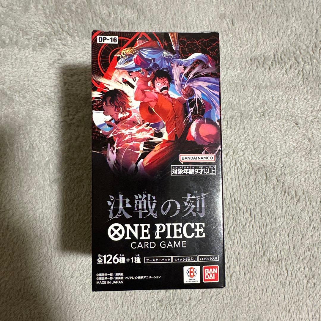 One Piece ONE PIECE Card Game - decisive moment Box — OP-16 — Japanese