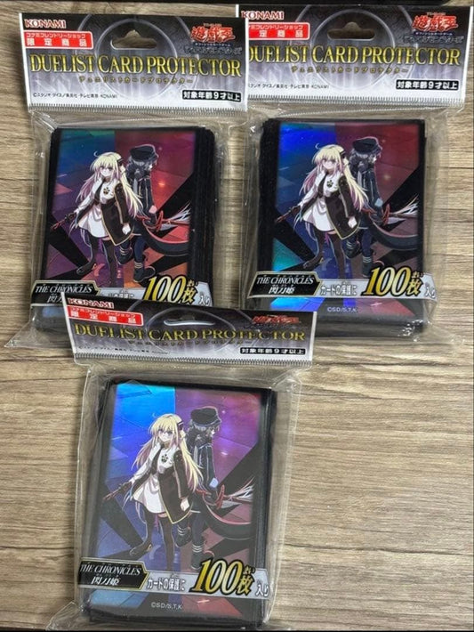 Yu-Gi-Oh Yu-Gi-Oh! Duelist Card Protectors: Shining Blades Princess (3-Pack) Sleeves Pack Ultra Rare — Japanese