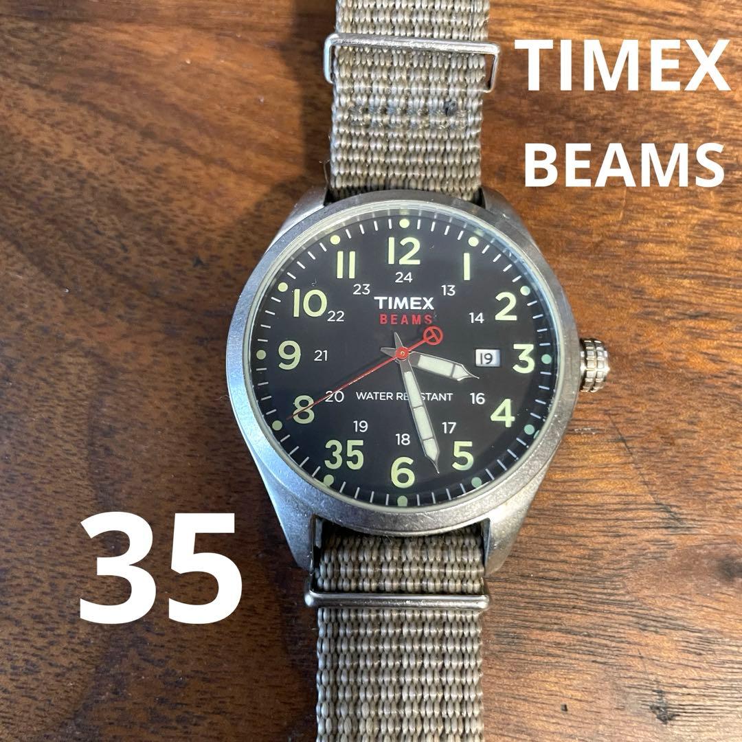 TIMEX BEAMS 35th Anniversary Model Quartz Men's Watch — Japanese
