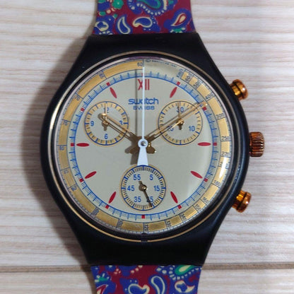 swatch ヴィンテージ 92年 クロノグラフ AWARD Quartz Men's — Japanese