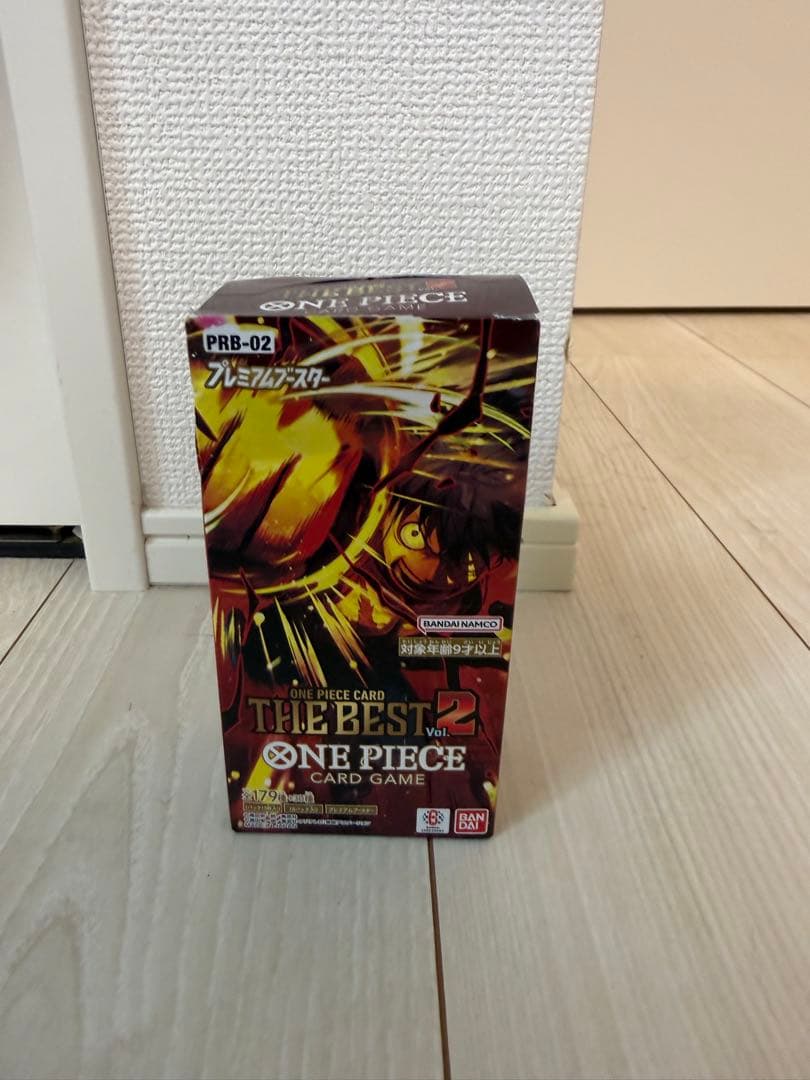 One Piece ONE PIECE Card Game THE BEST Vol.2 Unopened Box — Japanese
