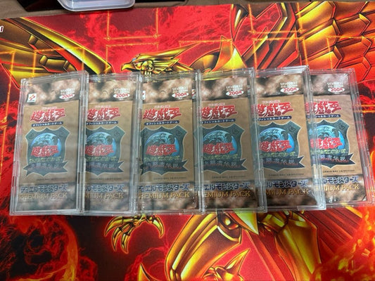 Yu-Gi-Oh Yu-Gi-Oh! Unopened Premium Pack Duelist Legend Early 6 Pack Set Pack — Japanese