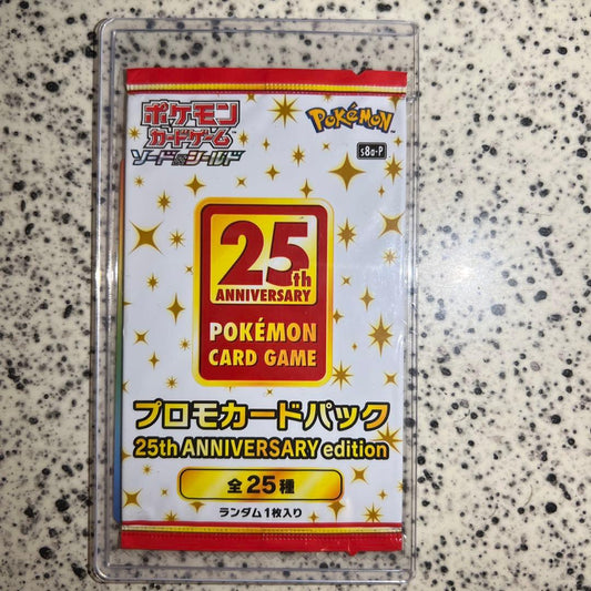 Pokemon Rising Price Pro Monster Pack Unopened New Pokémon Card 25th Anniversary Pack — Japanese