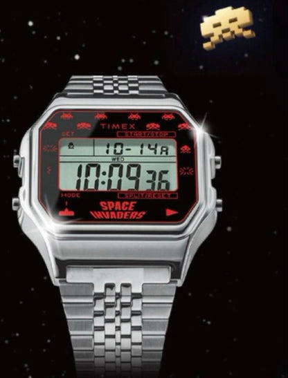 TIMEX SPACE INVADERS Digital Men's Watch — Japanese