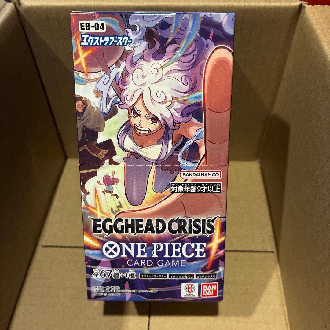 One Piece ONE PIECE Card Game Extra Booster Egghead Crisis Box — Japanese