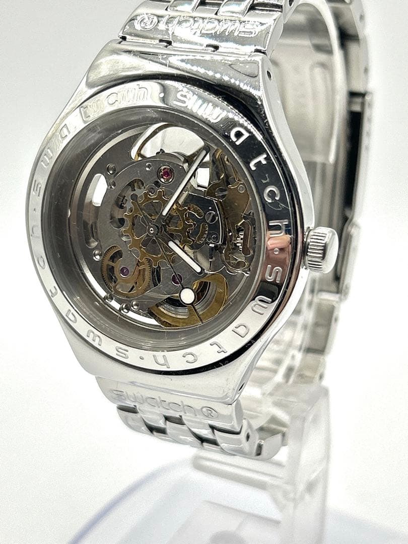 swatch IRONY Skeleton Automatic Men's — Japanese