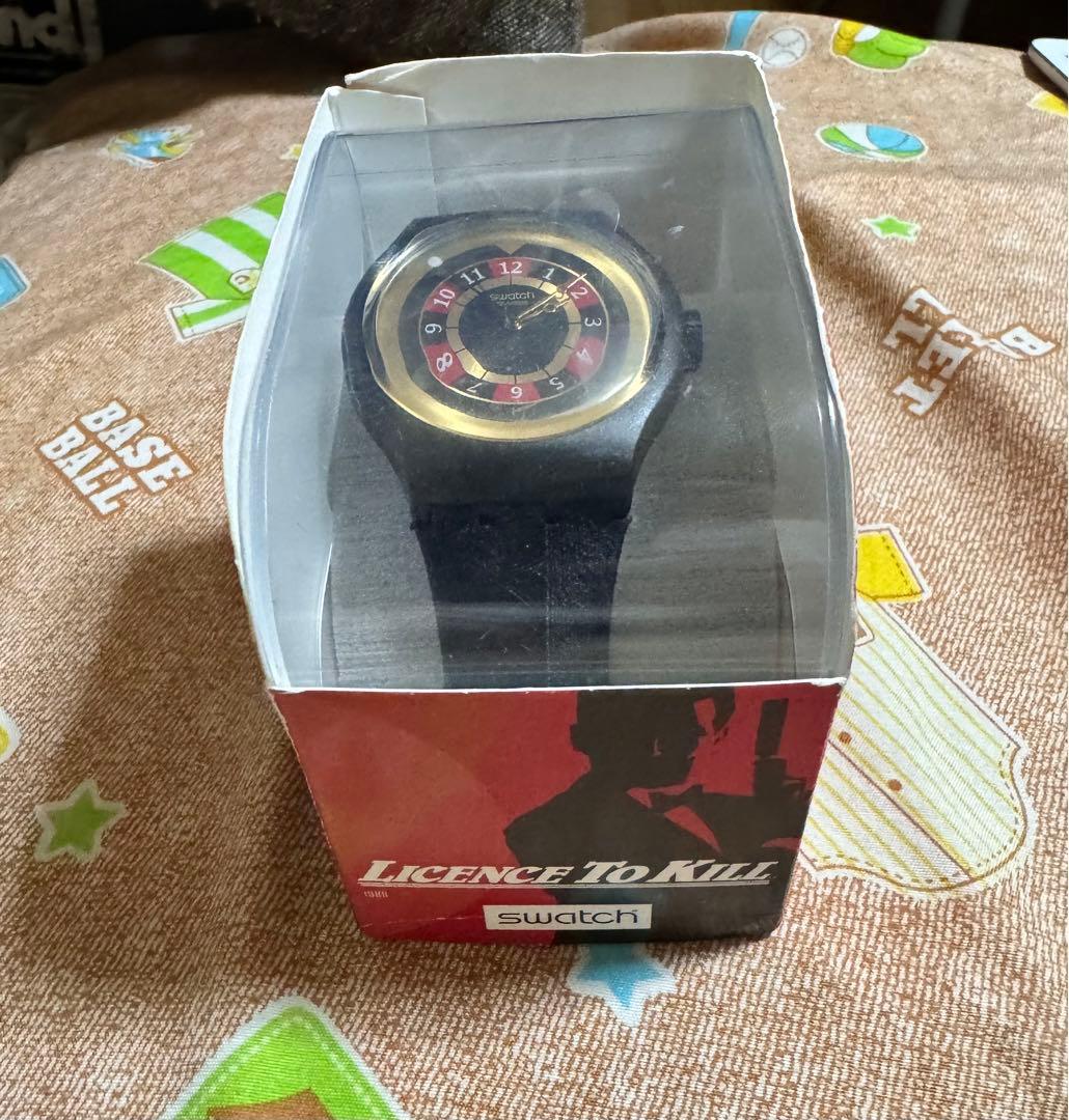 swatch James Bond 007 License to Kill Men's — Japanese
