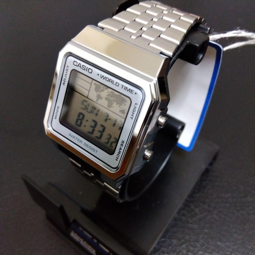 CASIO World Time Digital Quartz Men's Watch — Japanese