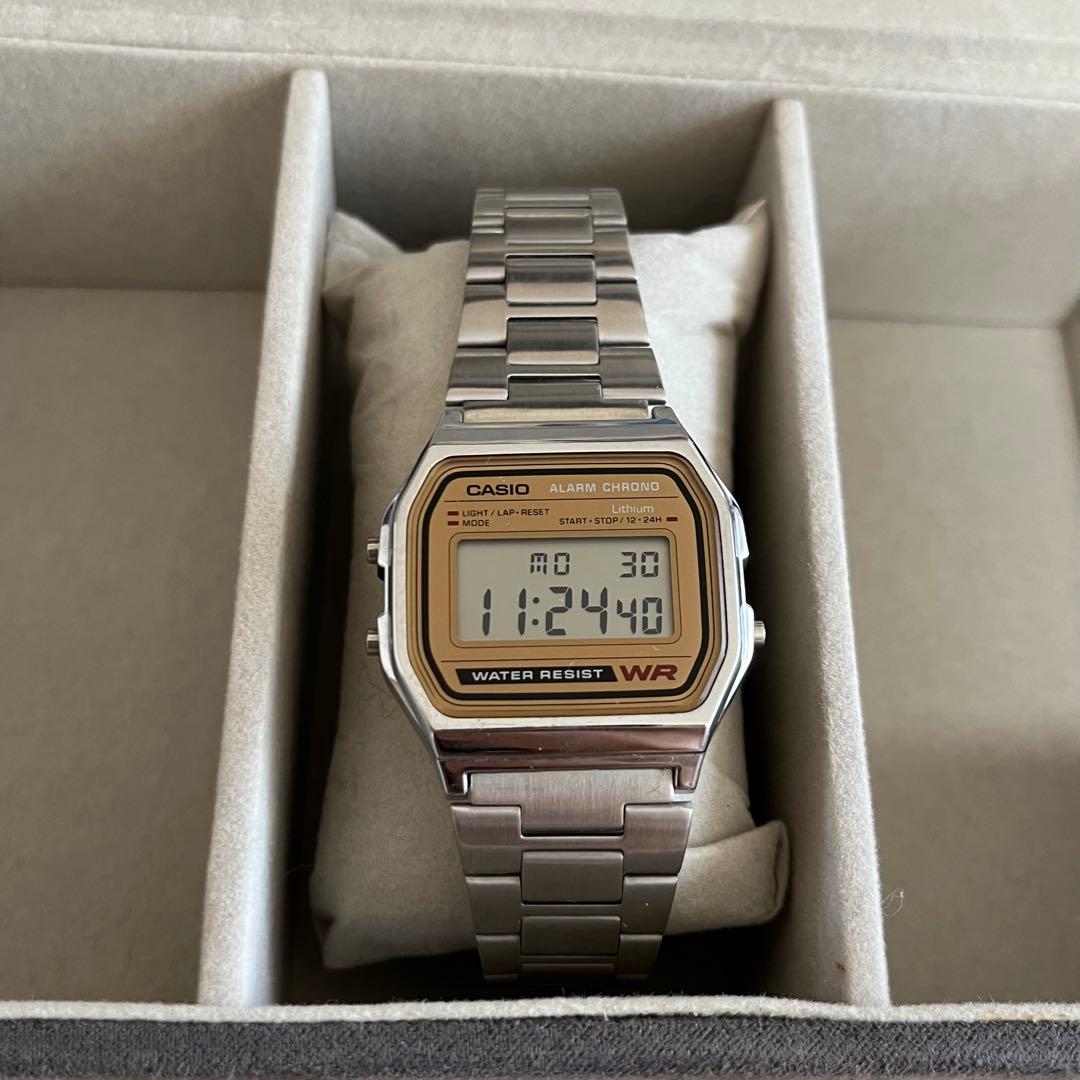 CASIO A158WE Digital Men's Watch — Japanese