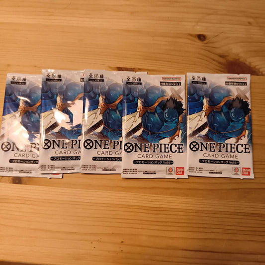 One Piece One Piece Card Game Promotion Pack Vol.6 5-Pack Pack — Japanese