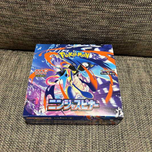 Pokemon Pokémon Card Ninja Spinner Box with Shrink Removed and Peeling Box — Japanese