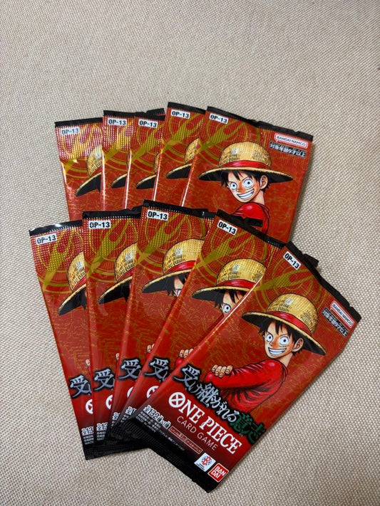 One Piece One Piece Card Game OP-13 Pack P — OP-13 — Japanese