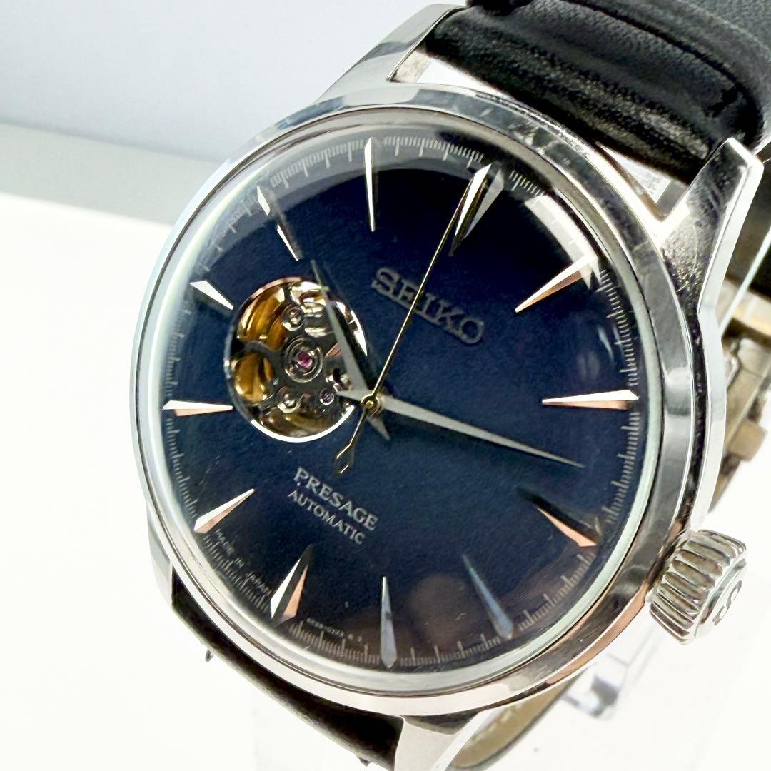 SEIKO Presage 4R38 Open Heart Automatic Men's Watch — Japanese