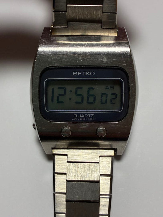 SEIKO Digital Model Men's Watch — Japanese