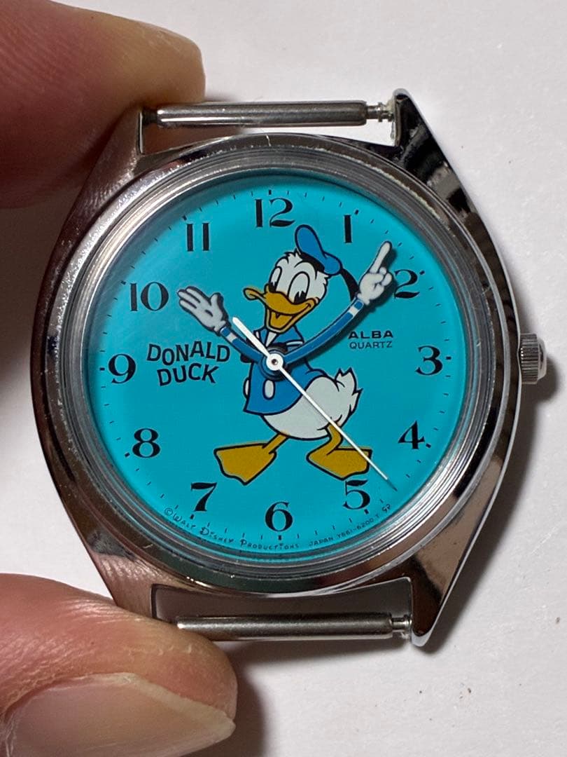 SEIKO ALBA Donald Vintage Quartz Men's Watch — Japanese