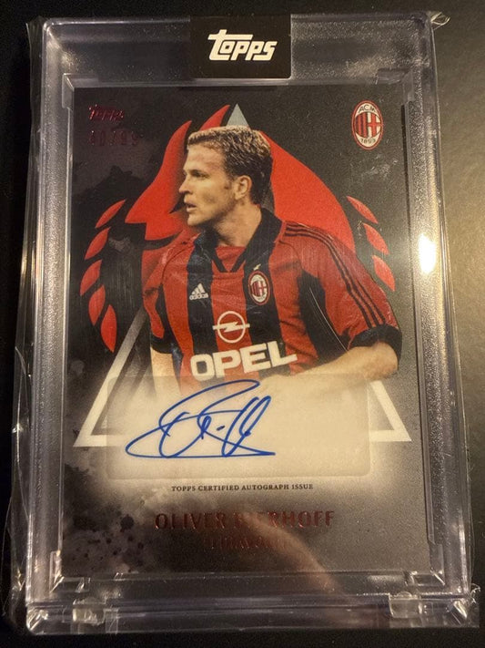 Oliver Bierhoff Autograph Card — Japanese