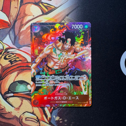 One Piece Portgas D. Ace SR — Limited Edition OP2-013 — Japanese