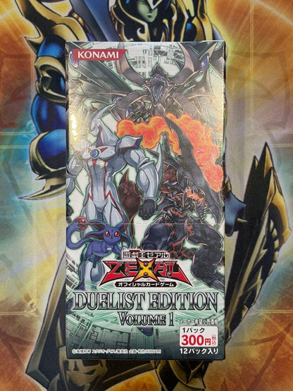 Yu-Gi-Oh Yu-Gi-Oh! ZEXAL Duelist Edition Vol.1 Asia Edition Box — Japanese