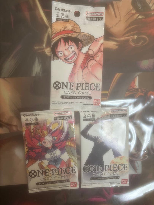 One Piece One Piece Card Initial Promo Pack Bundle Unopened Excellent Condition Pack — Japanese