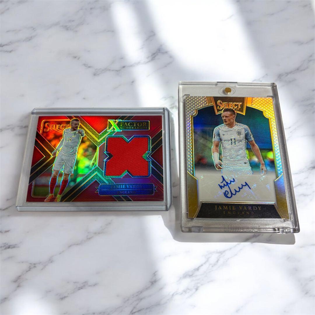 Jamie Vardy autograph card — Japanese