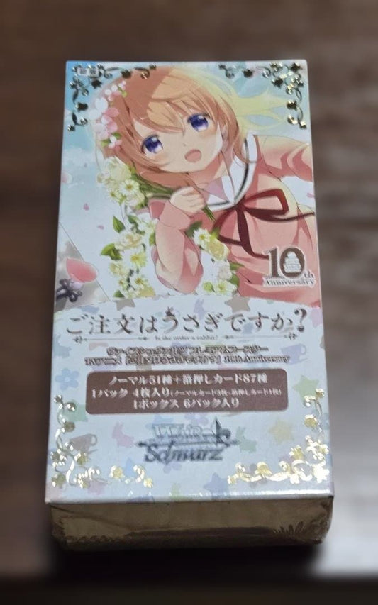 Weiss Schwarz Is the Order a Rabbit? Is the Order a Rabbit? 10th Anniversary Box — Japanese