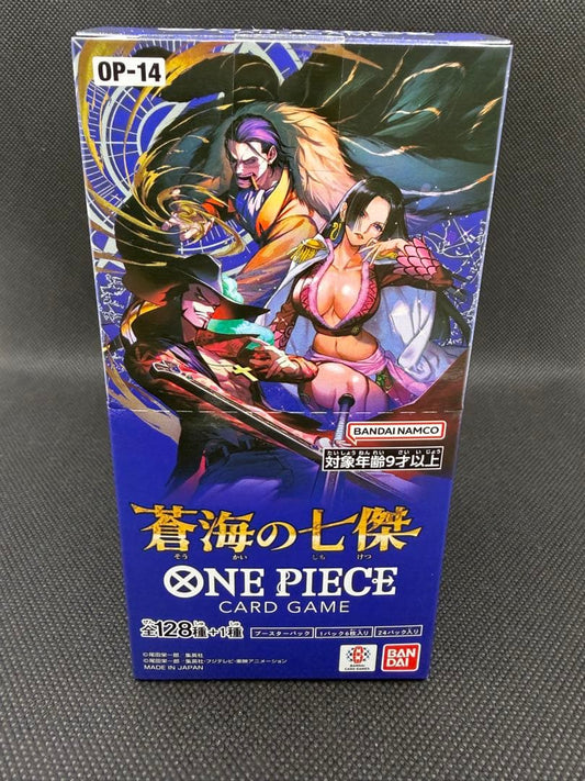 One Piece One Piece Card Game Seven Warlords of the Sea Box — OP-14 — Japanese