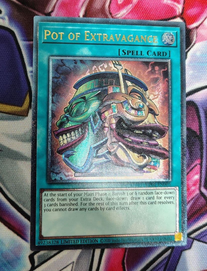 Yu-Gi-Oh Pot of Greed — English