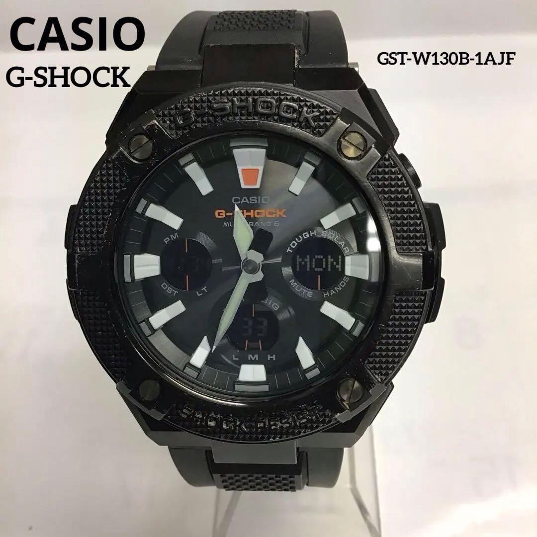CASIO GST-W130B-1AJF Solar Men's Watch — Japanese