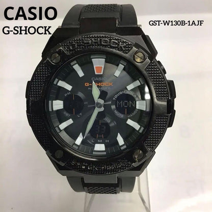 CASIO GST-W130B-1AJF Solar Men's Watch — Japanese