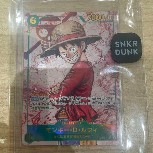 One Piece Luffy L — OP13-118 — Japanese