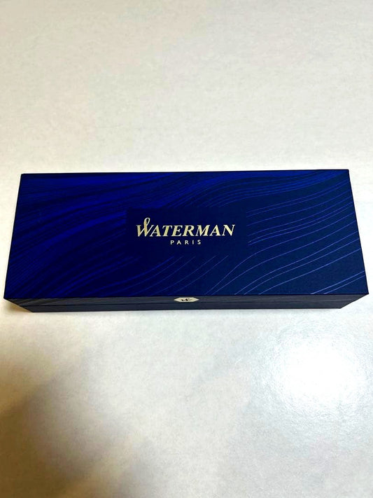 Waterman Espert Essential Metallic CT ballpoint pen with black ink, metallic finish, unused condition