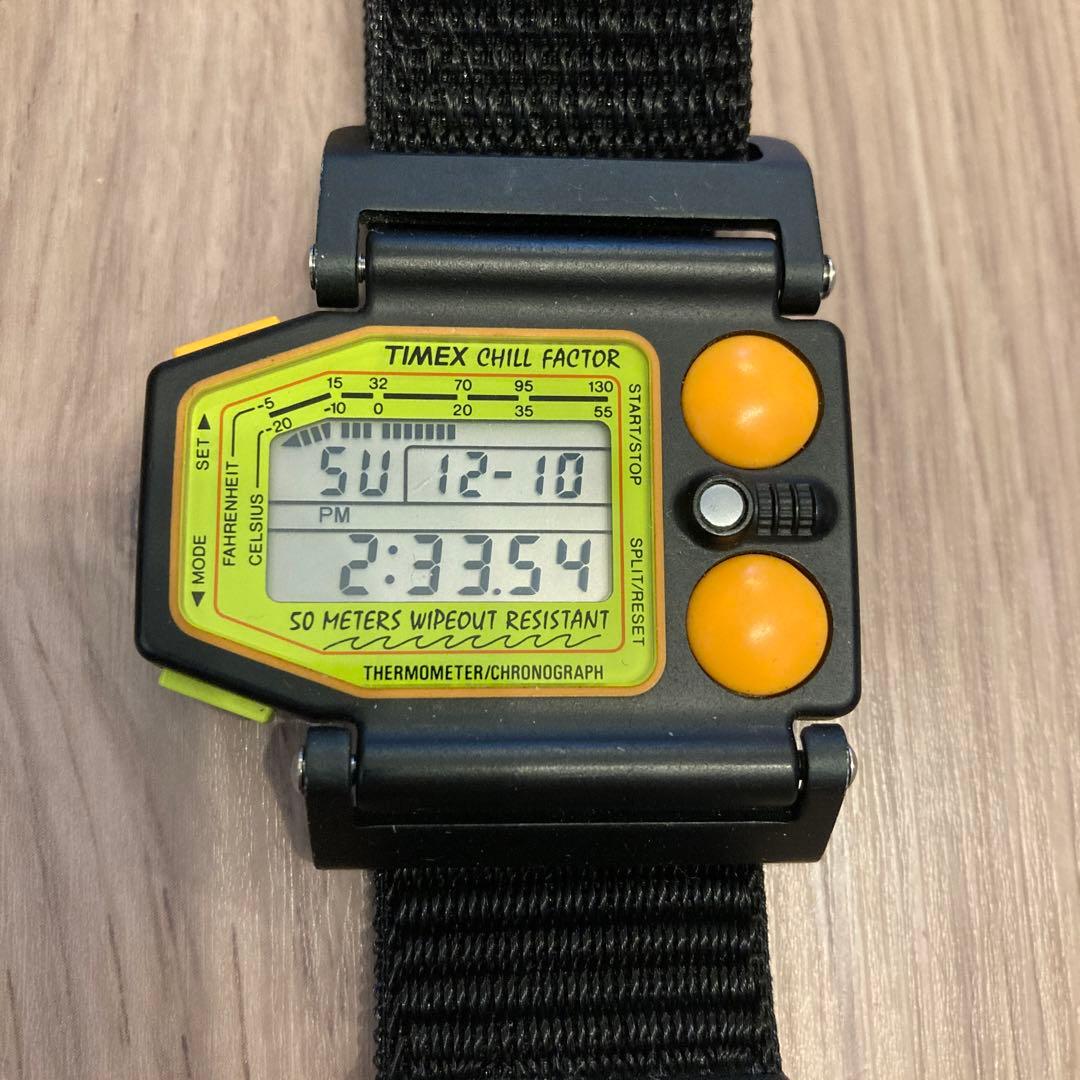 TIMEX Chill Factor Digital Men's Watch — Japanese