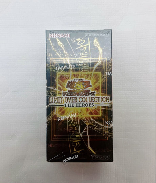 Yu-Gi-Oh Yu-Gi-Oh! Limit Over Collection with Unopened Shrink Box — Japanese