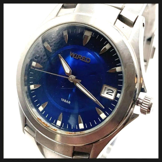 SEIKO WIRED V157-0BX0 Quartz Men's Watch — Japanese