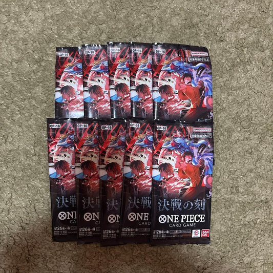 One Piece One Piece Card Game: Battle of Destiny Unopened Pack Set Pack — Japanese