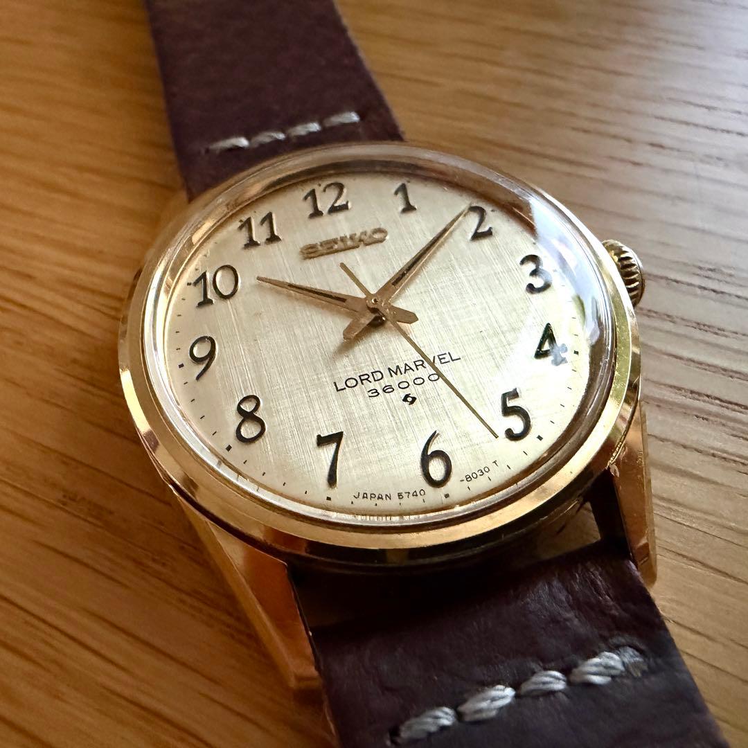 SEIKO ロードマーベル 36000 Manual Men's Watch — Japanese