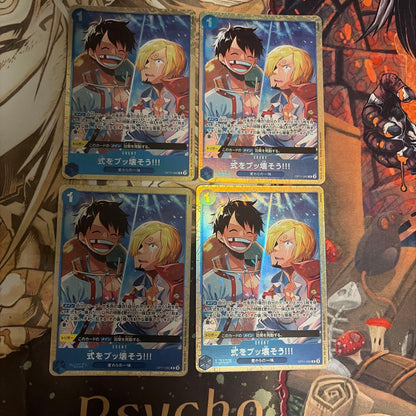 One Piece Let's Break the Spell!!! Premium Card Collection Promo Parallel — Japanese
