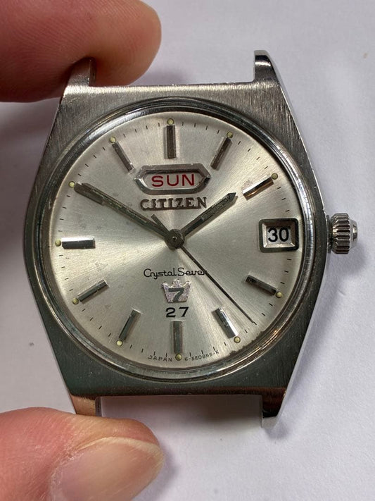 Citizen シチズン クリスタルセブン Automatic Men's Watch — Japanese